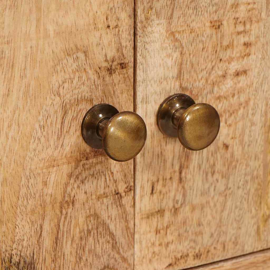 Storage Cabinets Brown 110 x 30 x 45 cm Solid Mango Wood