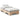 Bed Frame No Mattress Stackable Solid Wood