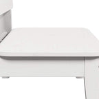 Garden Chairs 2 pcs White 60x52.5x72 cm Solid Wood Pine