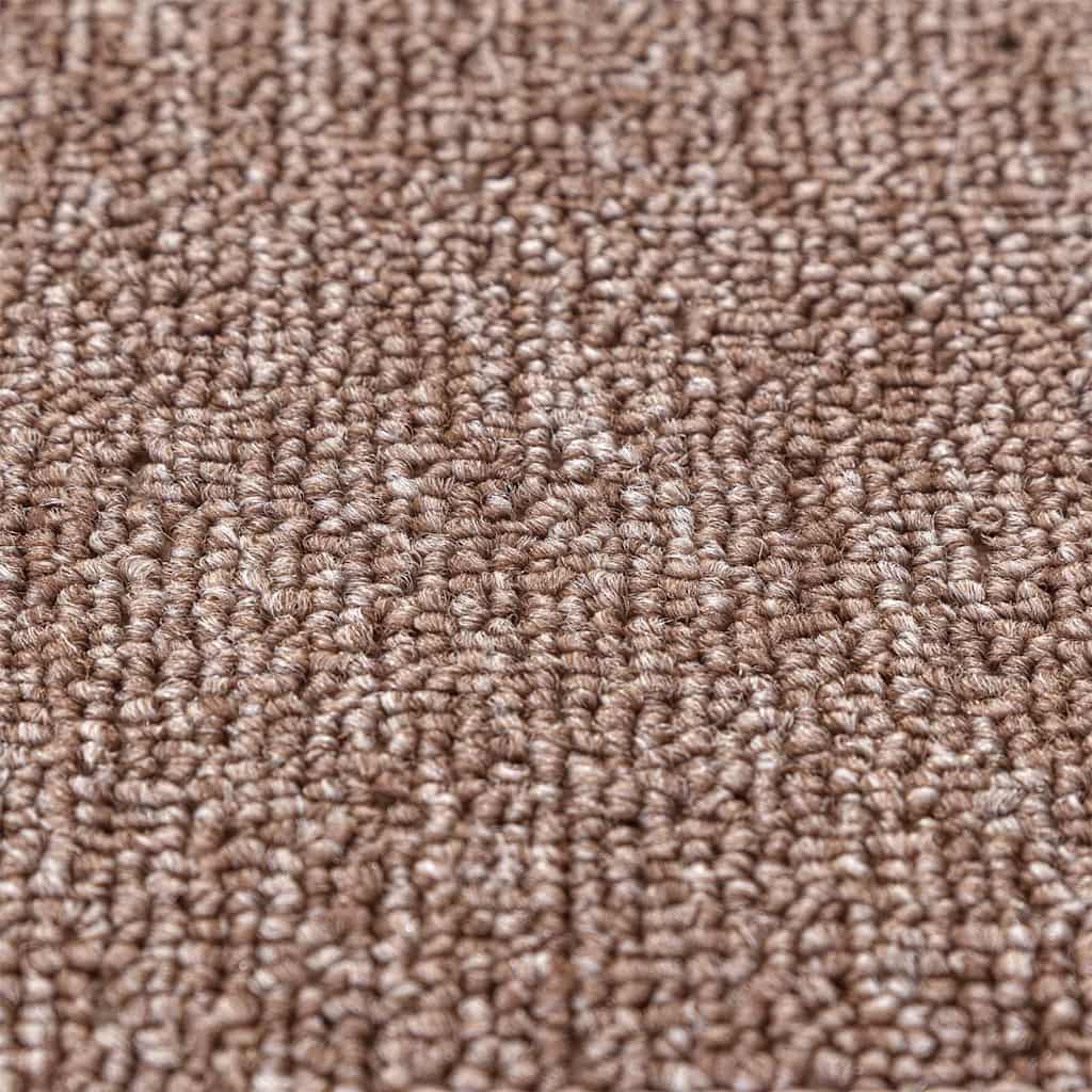 Anti-slip Stair Mats 15 pcs Light brown 60 x 25 cm PP