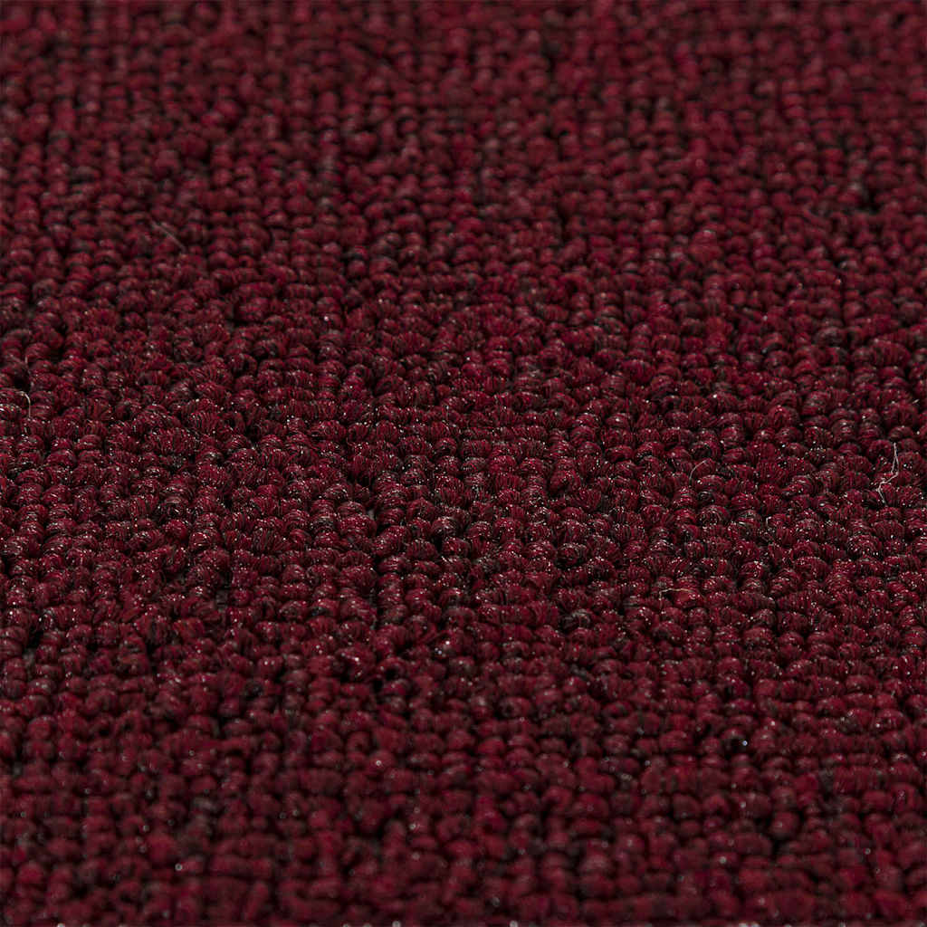 Anti-slip Stair Mats 15 pcs Bordeaux 60 x 25 cm PP