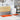 Bath Mat 2 pcs Orange 50 x 50 cm Polypropylene