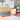 Bath Mat 3 pcs Orange 50 x 50 cm Polypropylene