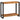 Console Table Brown 90 x 33 x 75 cm Solid rough mango wood