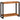 Console Table Brown 90 x 33 x 75 cm Solid acacia wood