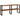 Console Table Multicolour 160 x 33 x 75 cm Solid reclaimed wood