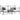 Day Bed without Mattress Black 107x203 cm Steel