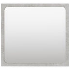 3 Piece Bathroom Furniture Set Concrete Grey Engineered Wood