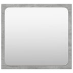 3 Piece Bathroom Furniture Set Concrete Grey Engineered Wood