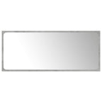 4 Piece Bathroom Furniture Set Concrete Grey Engineered Wood