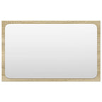 3 Piece Bathroom Furniture Set Sonoma Oak Engineered Wood