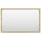 3 Piece Bathroom Furniture Set Sonoma Oak Engineered Wood