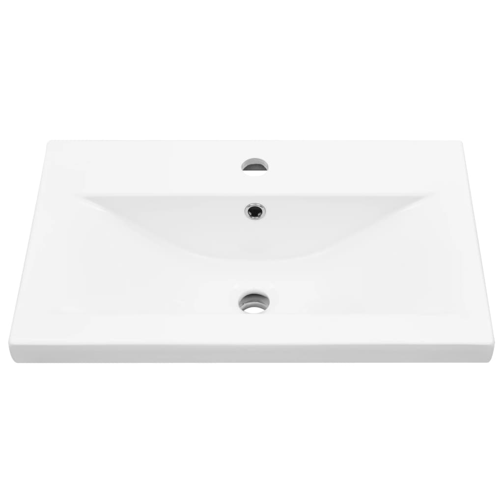 4 Piece Bathroom Furniture Set Sonoma Oak Engineered Wood