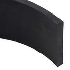 Rubber Edge for Snow Plow Black 180x8x1 cm