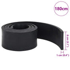 Rubber Edge for Snow Plow Black 180x8x1 cm