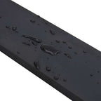 Rubber Edge for Snow Plow Black 200x8x1 cm