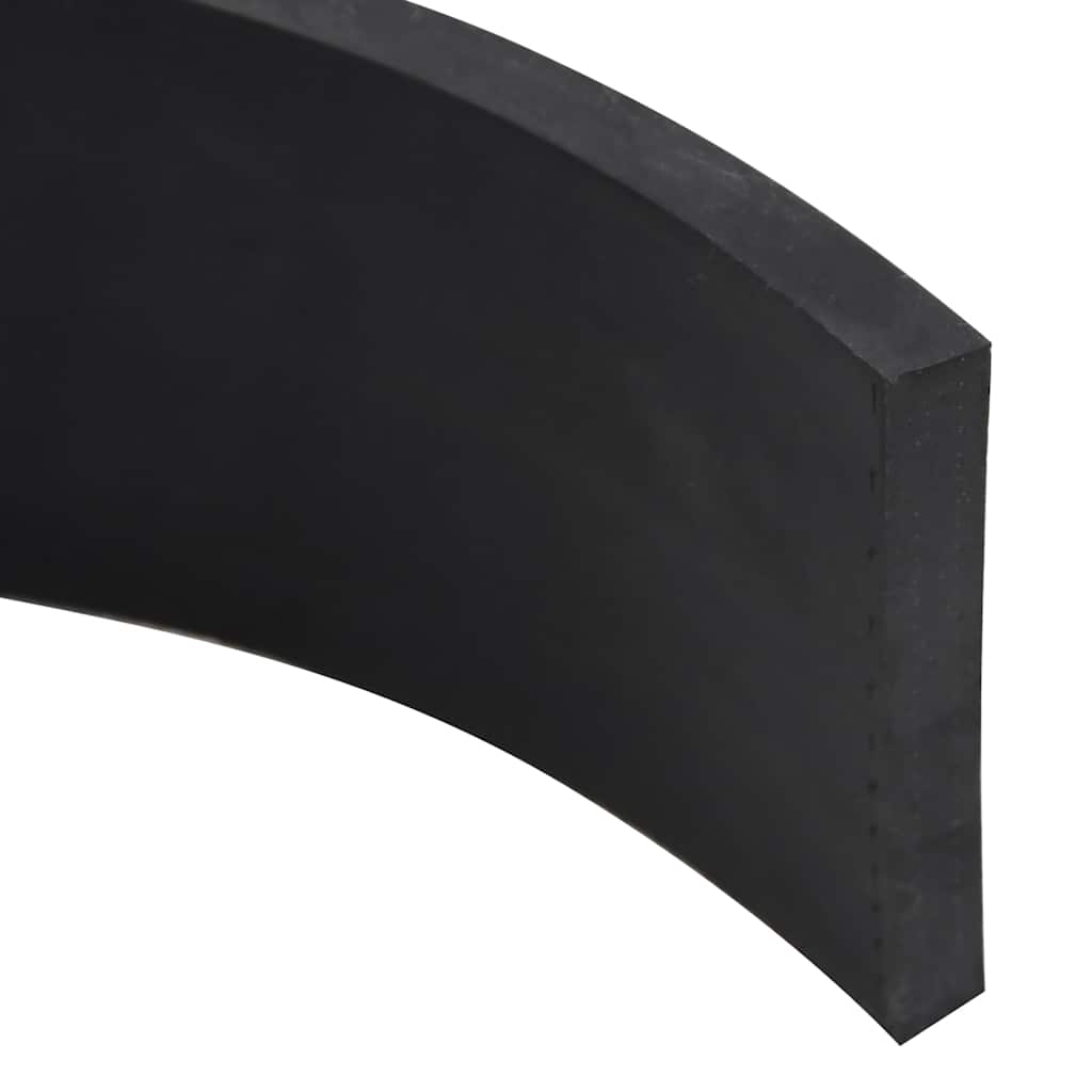Rubber Edge for Snow Plow Black 250x8x1 cm