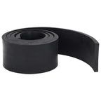 Rubber Edge for Snow Plow Black 200x10x1 cm