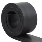 Rubber Edge for Snow Plow Black 200x10x1 cm