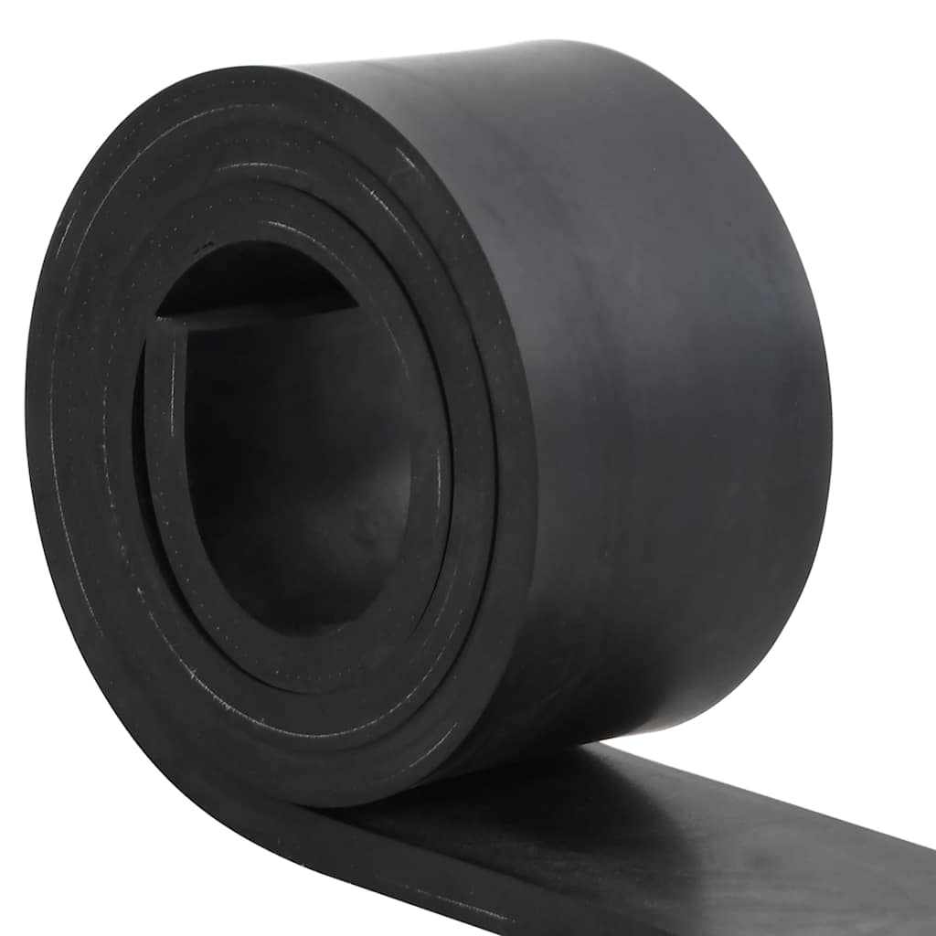 Rubber Edge for Snow Plow Black 200x10x1 cm