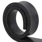 Rubber Edge for Snow Plow Black 180x8x2 cm