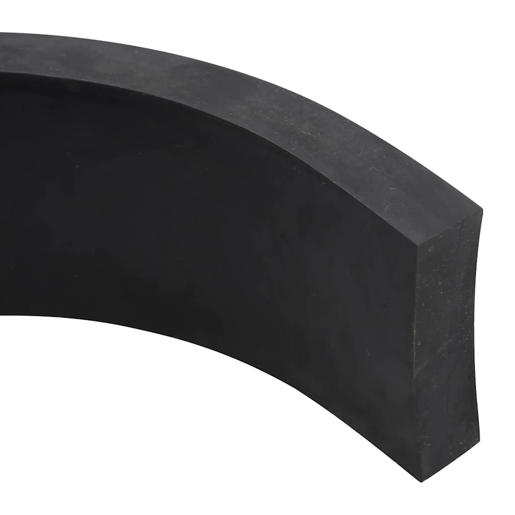 Rubber Edge for Snow Plow Black 180x8x2 cm