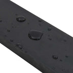 Rubber Edge for Snow Plow Black 180x8x2 cm