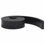 Rubber Edge for Snow Plow Black 250x8x2 cm