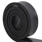 Rubber Edge for Snow Plow Black 250x8x2 cm