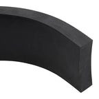 Rubber Edge for Snow Plow Black 250x8x2 cm