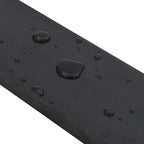 Rubber Edge for Snow Plow Black 250x8x2 cm