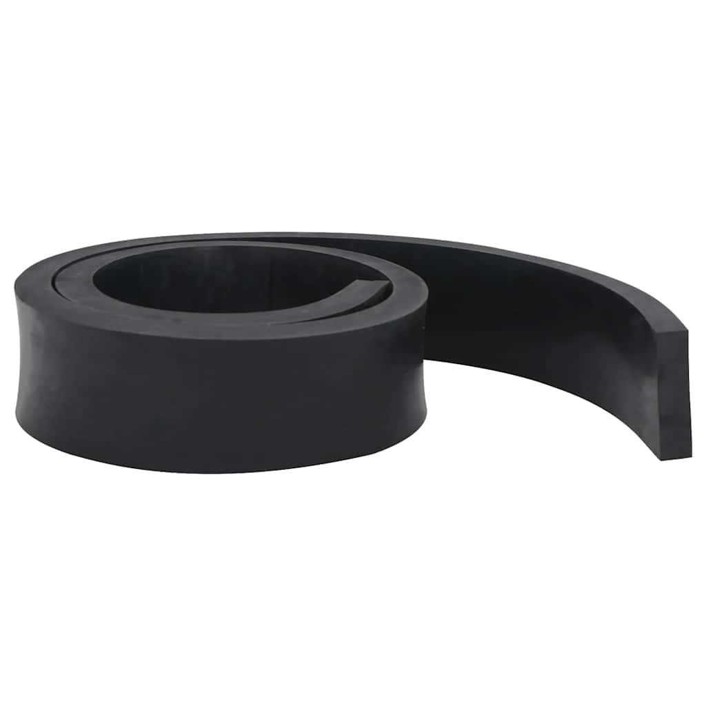 Rubber Edge for Snow Plow Black 180x10x2 cm