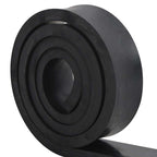Rubber Edge for Snow Plow Black 300x10x2 cm