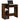Desk with Shelves Smoked Oak 84x40x78 cm Engineered Wood