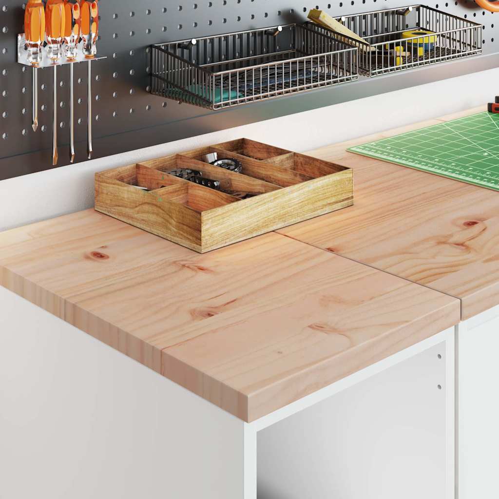 Garage Storage Cabinet White 30x51x85 cm Solid Wood Pine