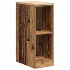 Garage Storage Cabinet Old Wood 30x51x85 cm Solid Wood Pine