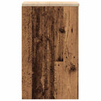 Garage Storage Cabinet Old Wood 30x51x85 cm Solid Wood Pine