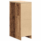 Garage Storage Cabinet Old Wood 30x51x85 cm Solid Wood Pine