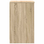 Garage Storage Cabinet Sonoma Oak 40x51x85 cm Solid Wood Pine