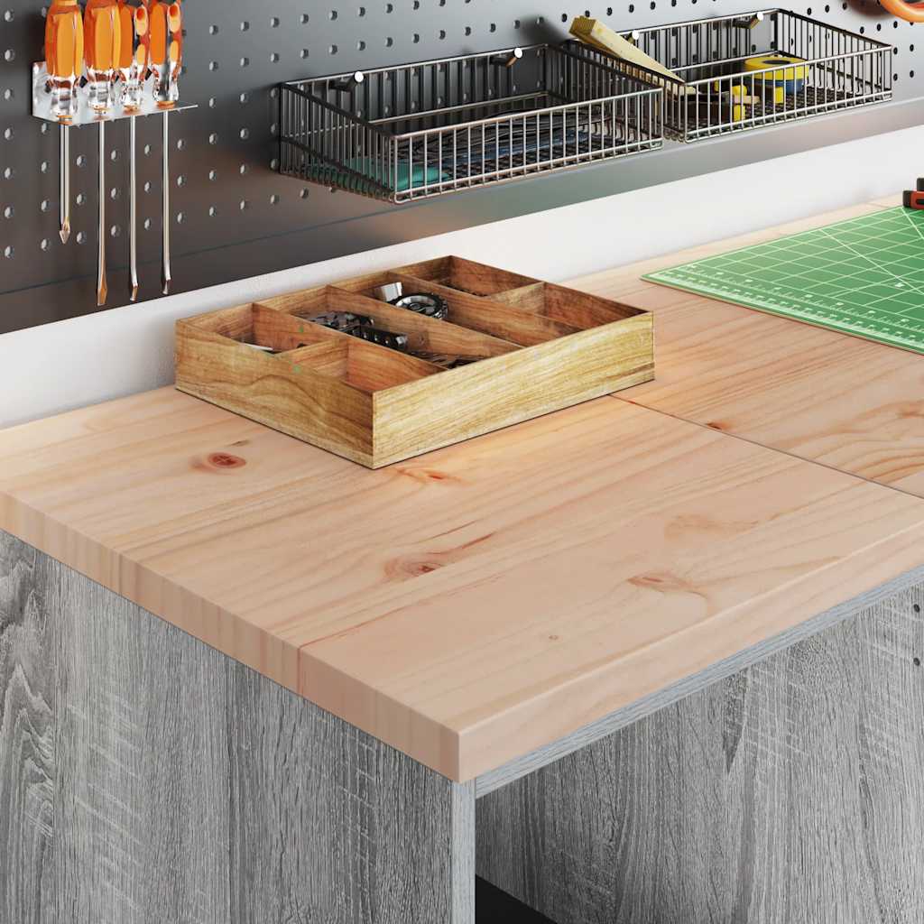 Garage Storage Cabinet Grey Sonoma 40x51x85 cm Solid Wood Pine