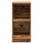 Garage Storage Cabinet Old Wood 40x51x85 cm Solid Wood Pine