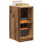 Garage Storage Cabinet Old Wood 40x51x85 cm Solid Wood Pine