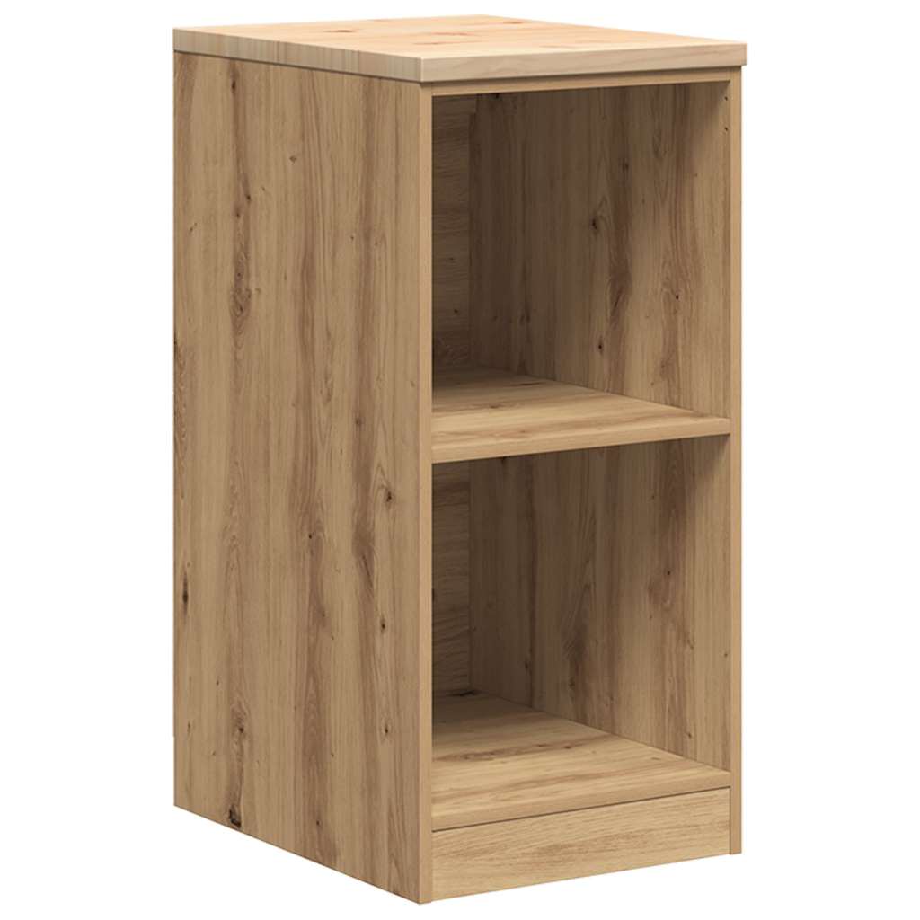 Garage Storage Cabinet Artisan Oak 40x51x85 cm Solid Wood Pine