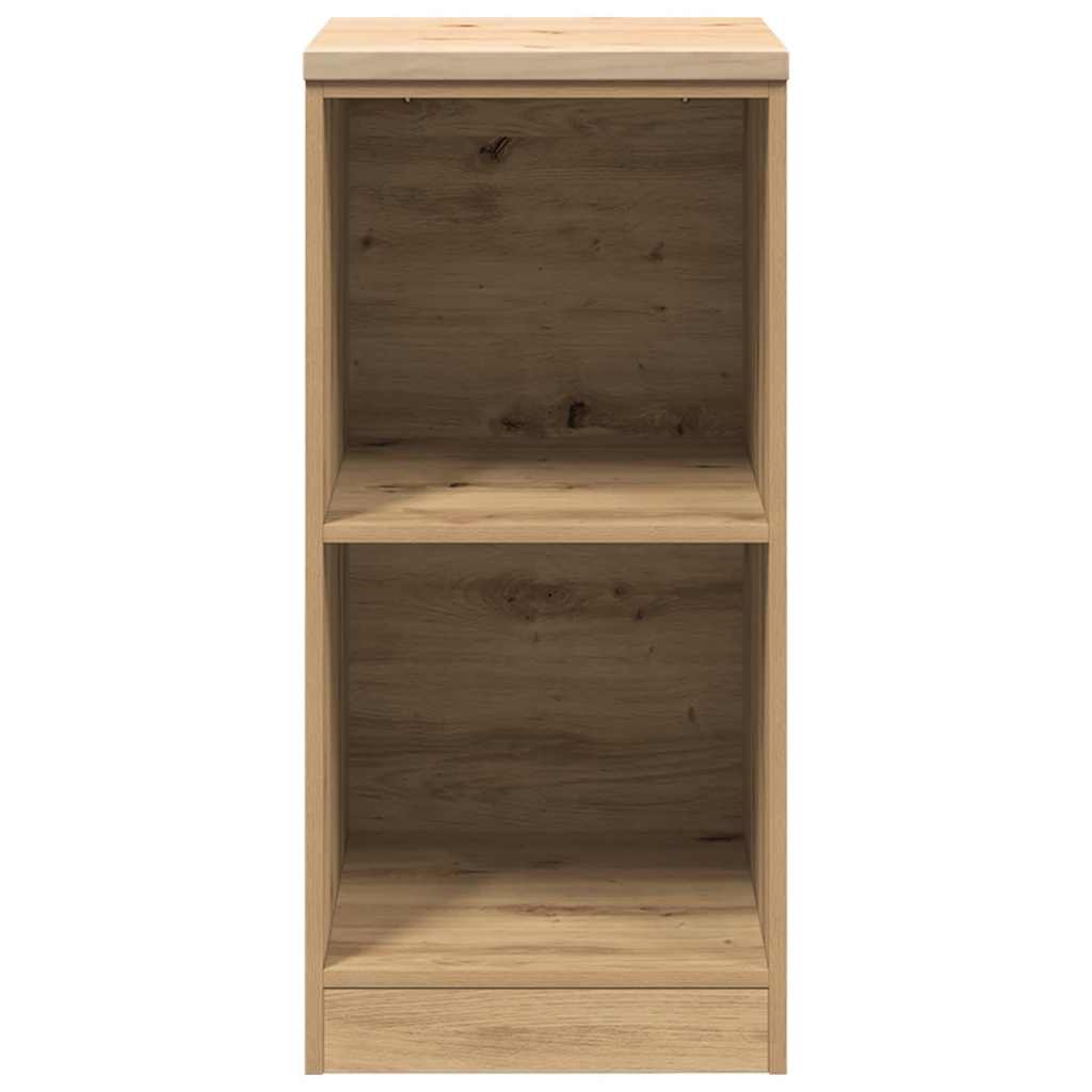 Garage Storage Cabinet Artisan Oak 40x51x85 cm Solid Wood Pine