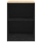 Garage Storage Cabinet Black 60x51x85 cm Solid Wood Pine