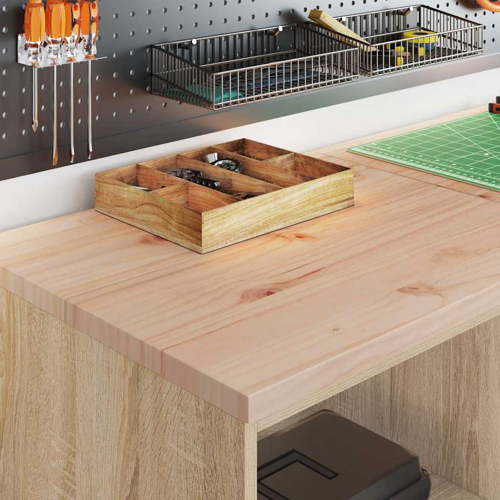 Garage Storage Cabinet Sonoma Oak 60x51x85 cm Solid Wood Pine