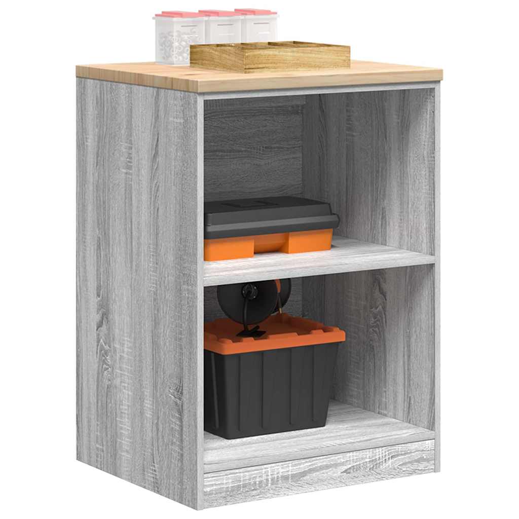 Garage Storage Cabinet Solid Wood Pine