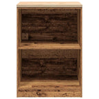 Garage Storage Cabinet Old Wood 60x51x85 cm Solid Wood Pine