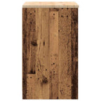 Garage Storage Cabinet Old Wood 60x51x85 cm Solid Wood Pine