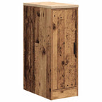 Garage Storage Cabinet Old Wood 30x51x85 cm Solid Wood Pine